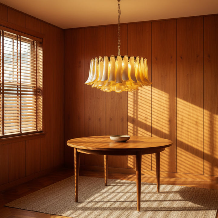 Drum Murano Glass Chandelier