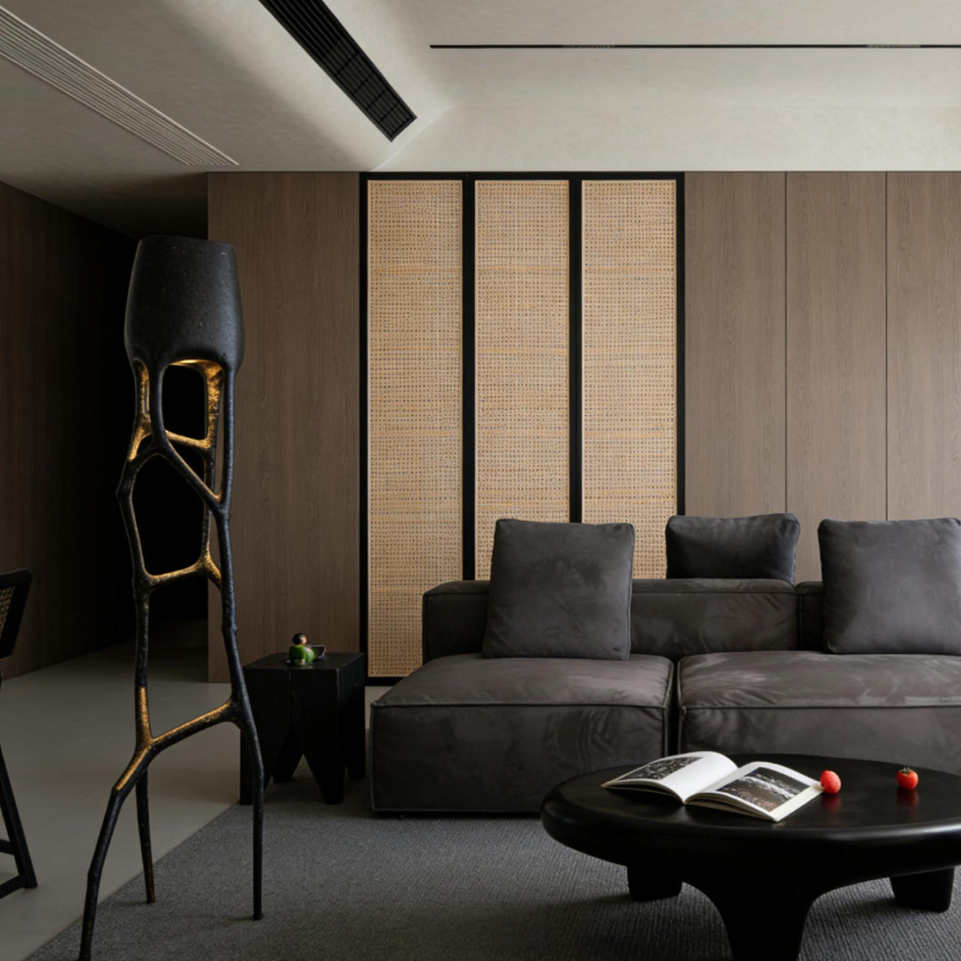 Ebon Aura Sculpture Floor Lamp 10