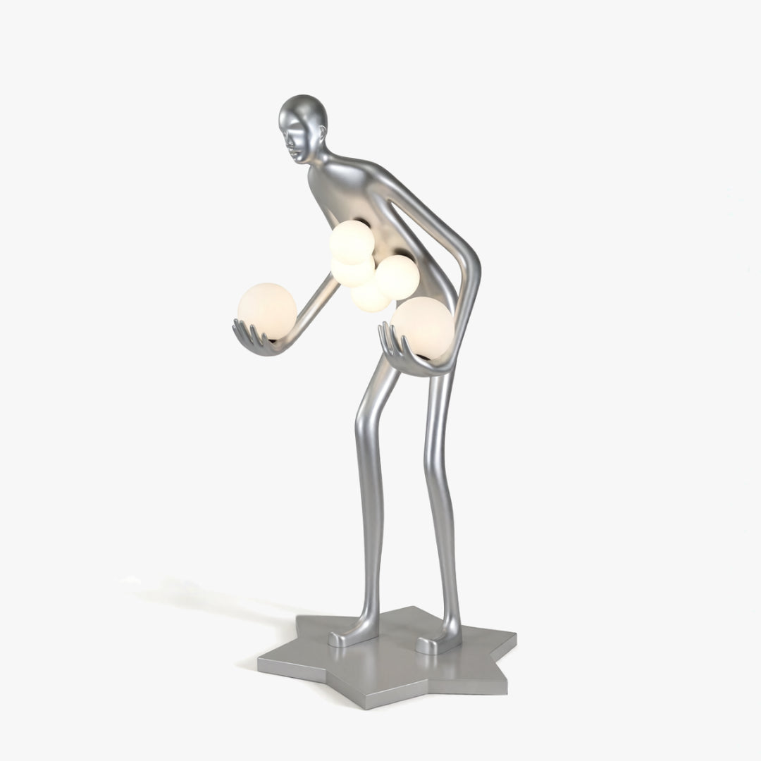 Eclipse Sculpture Floor Lamp 1