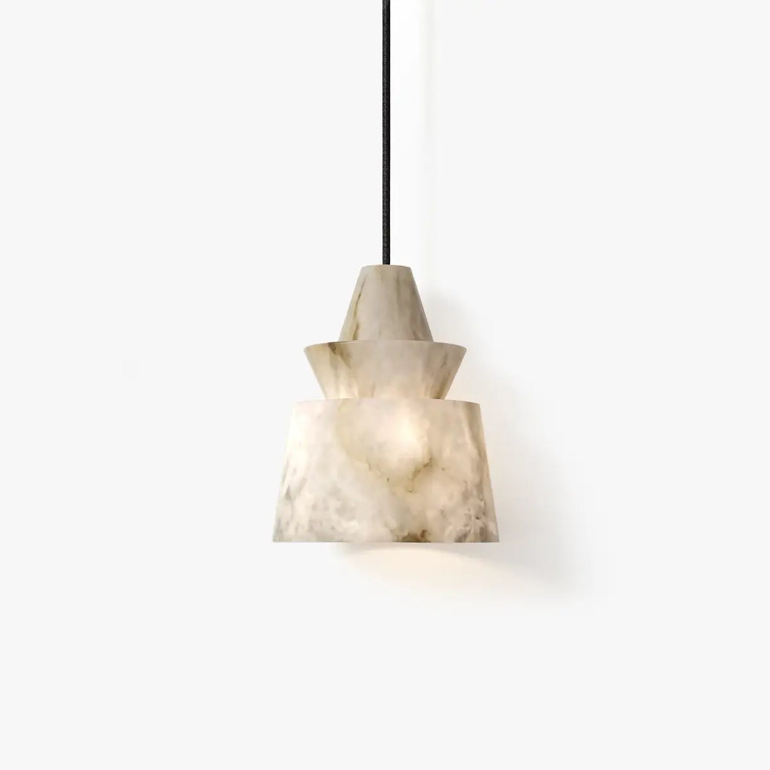 Eira Layered Alabaster Pendant Lamp 1