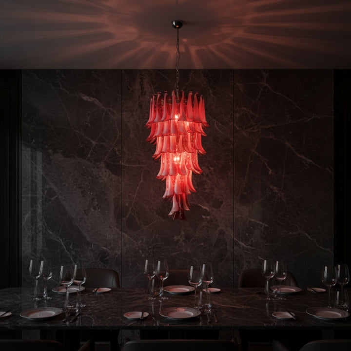 Elan Petals Murano Glass Chandelier 2