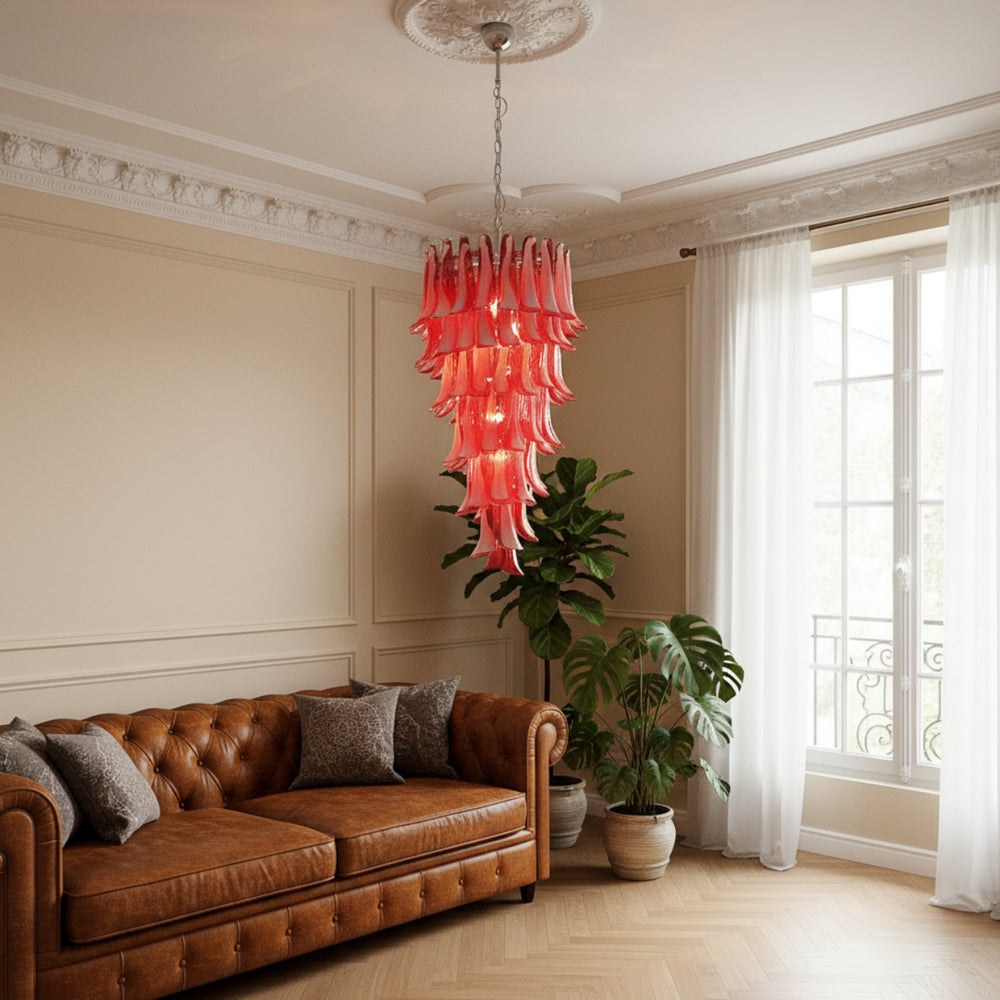Elan Petals Murano Glass Chandelier 3
