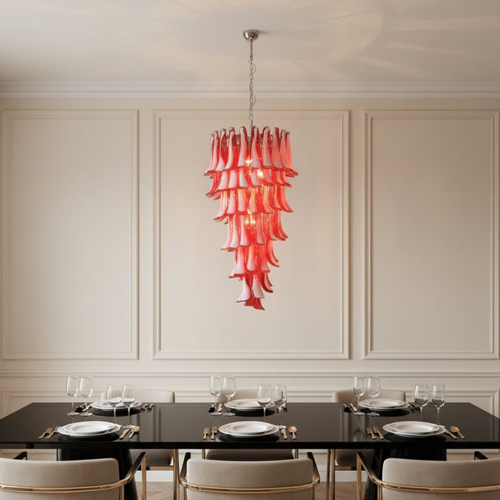 Elan Petals Murano Glass Chandelier 5