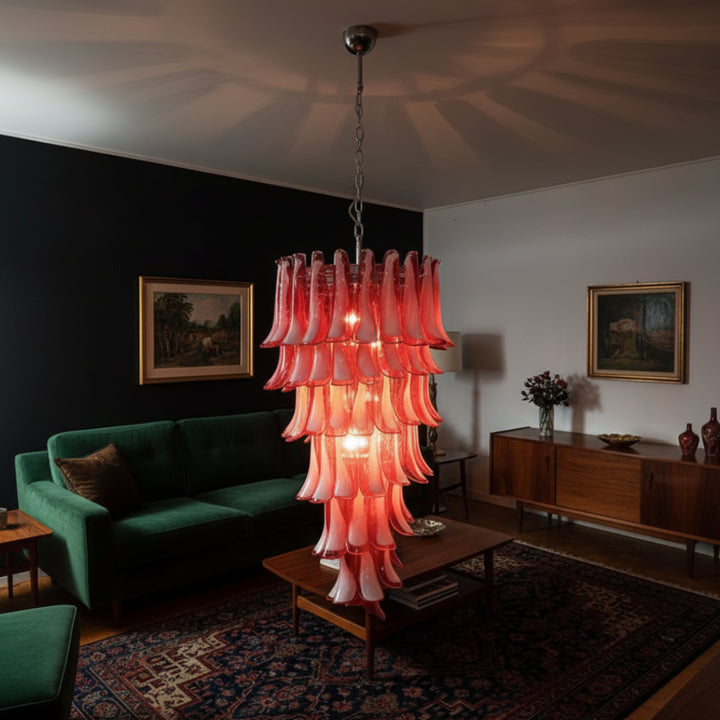 Elan Petals Murano Glass Chandelier 6