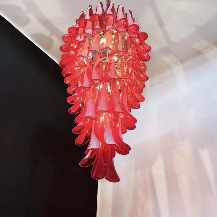 Elan Petals Murano Glass Chandelier 9