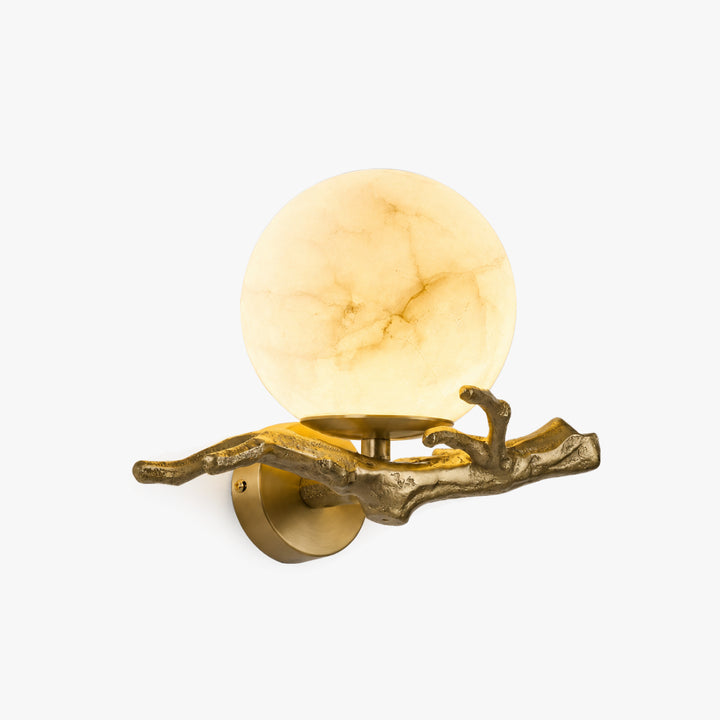 Elarvune Alabaster Branch Wall Lamp 8