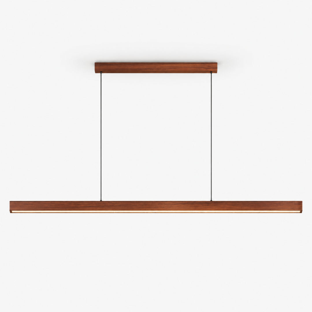 Eldaro Wood Linear Pendant Light 6