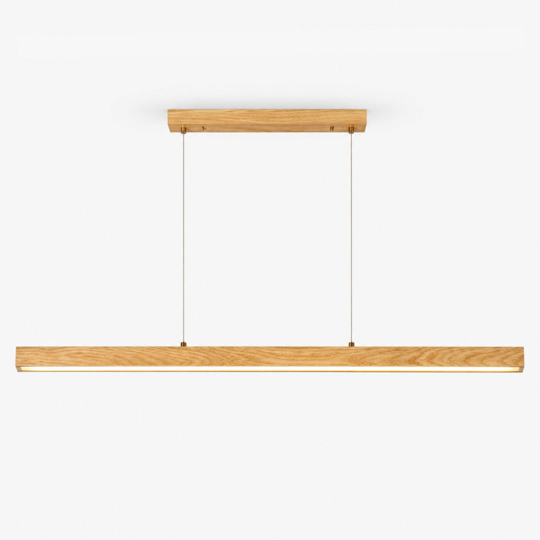 Eldaro Wood Linear Pendant Light 7