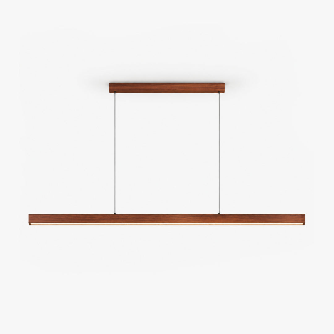 Eldaro Wood Linear Pendant Light 8