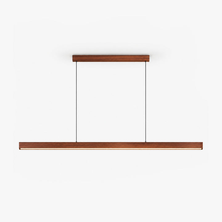 Eldaro Wood Linear Pendant Light 8