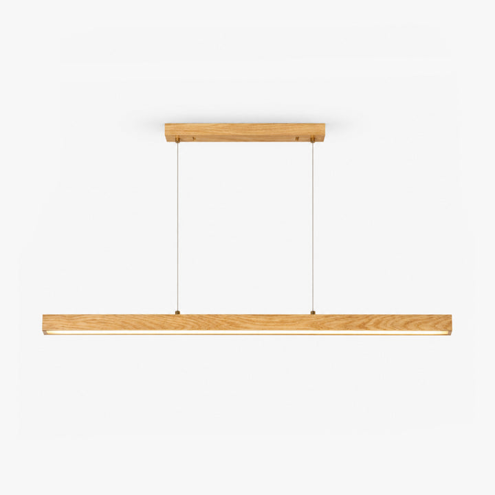Eldaro Wood Linear Pendant Light 9
