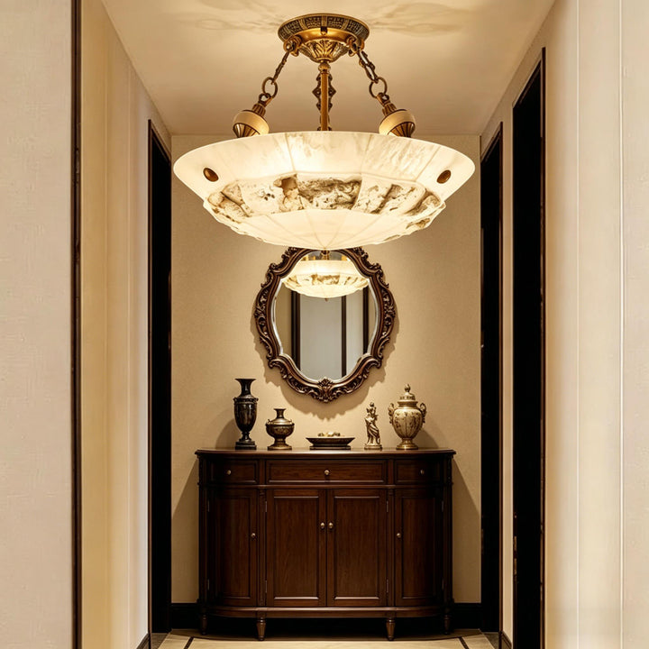 Elio Alabaster Ceiling Light 9
