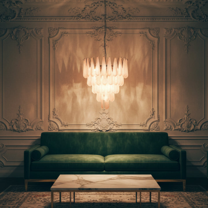 Elon Murano Glass Chandelier 6