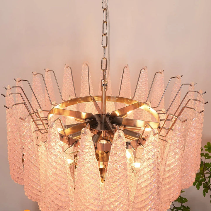 Elon Murano Glass Chandelier 9