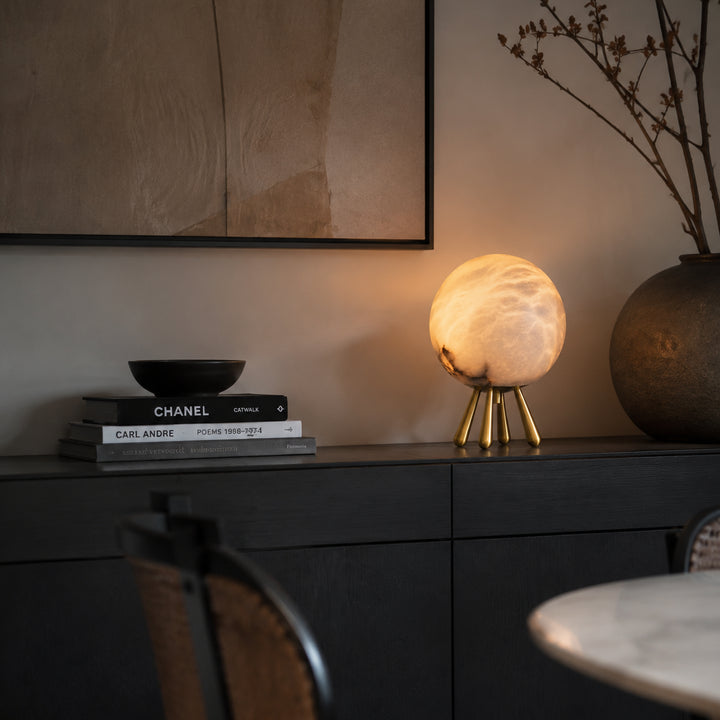 Elvara Alabaster Table Lamp 6