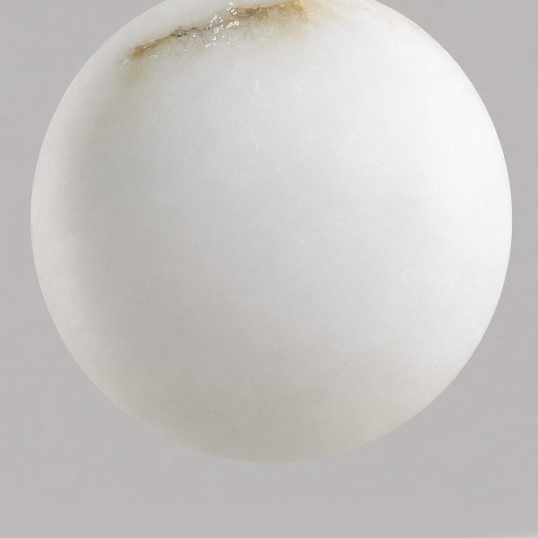 Elvarin Alabaster Globe Pendant Lamp 9