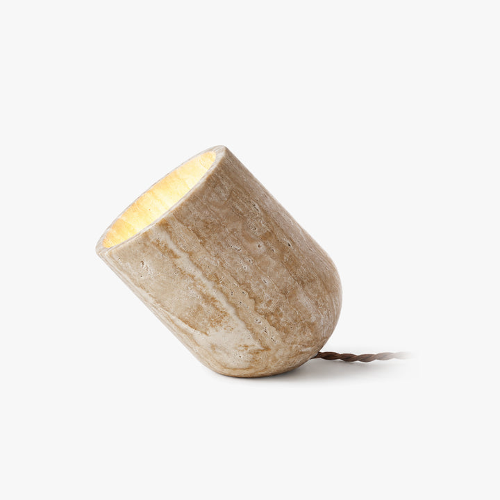 Elvona Travertine Table Lamp 6