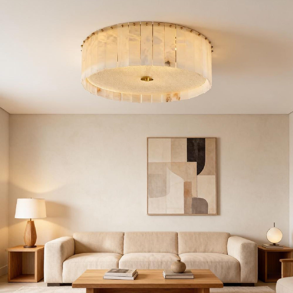 Elysian Alabaster Ceiling Lamp 10