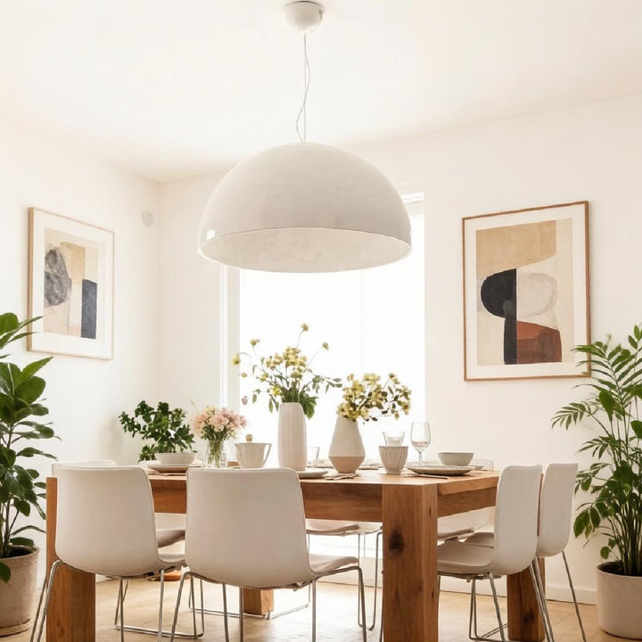 Embossed Dome Pendant Light 10