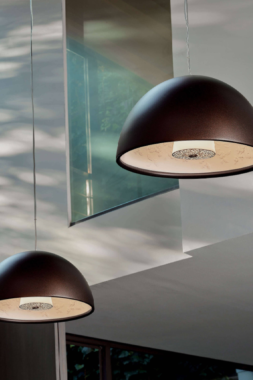 Embossed Dome Pendant Light 11