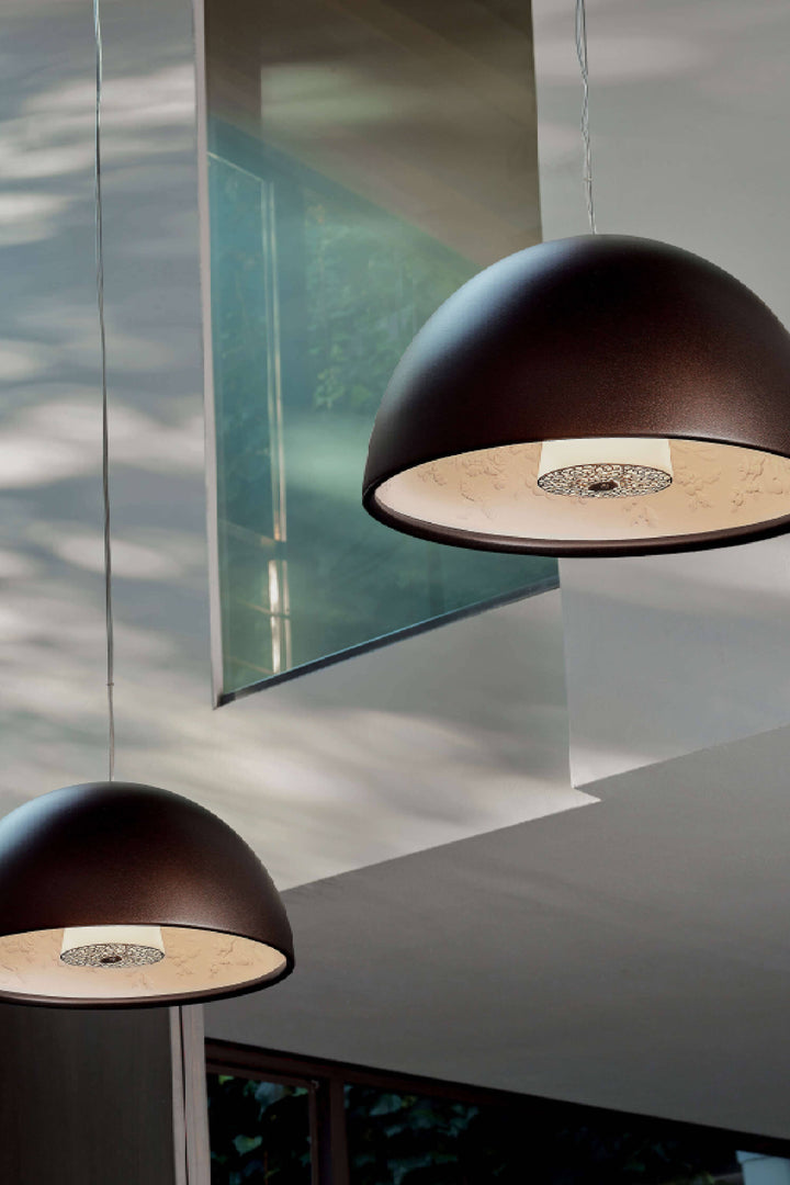 Embossed Dome Pendant Light 11
