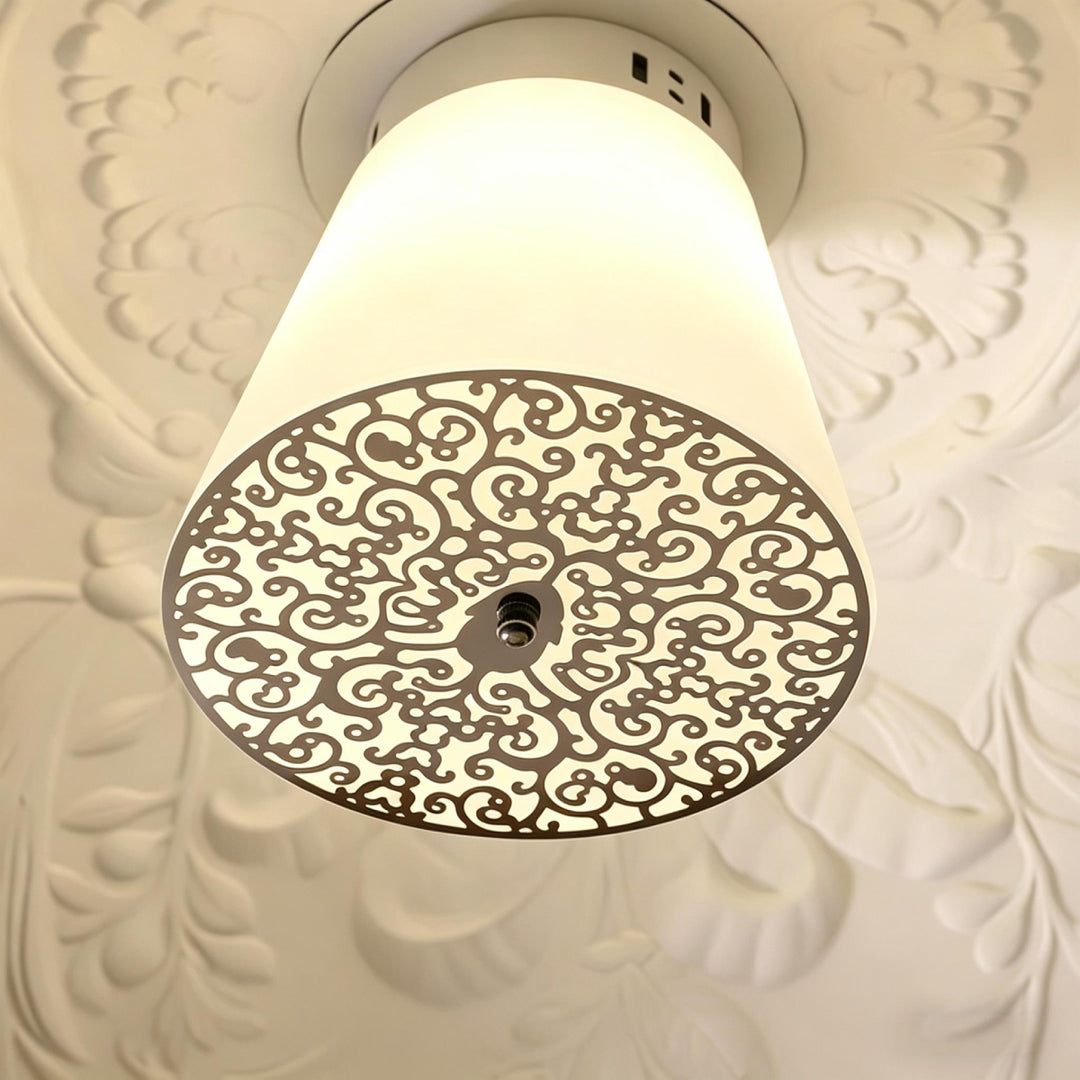 Embossed Dome Pendant Light 15