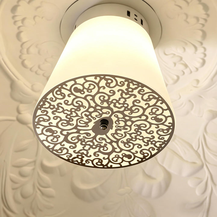 Embossed Dome Pendant Light 15