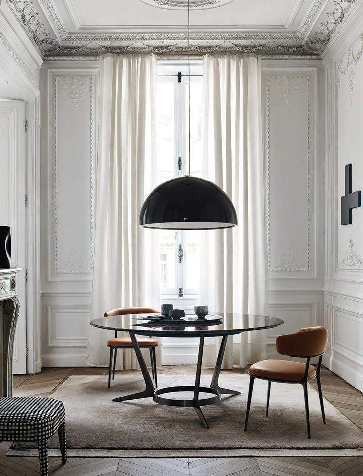 Embossed Dome Pendant Light 22