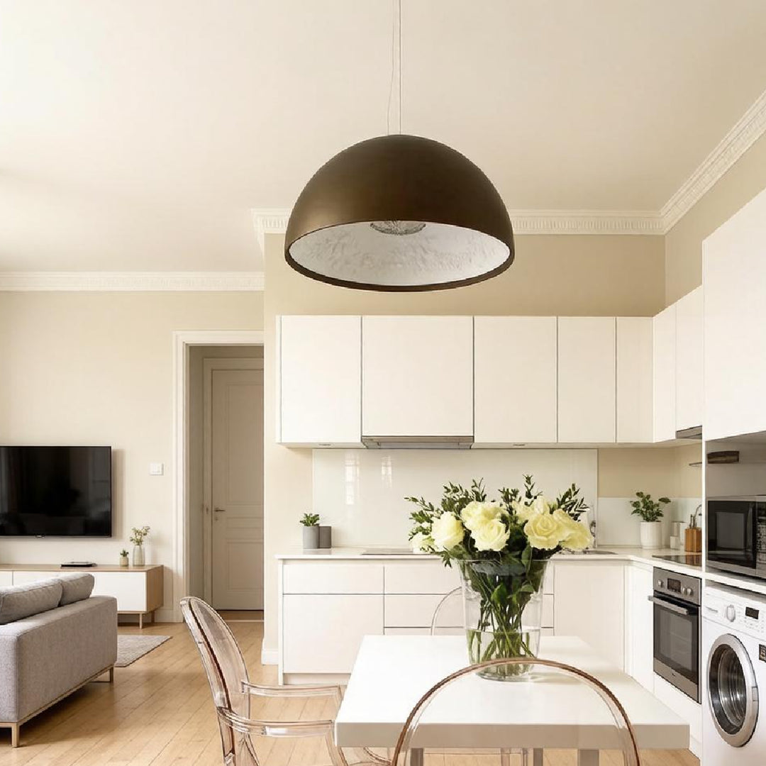 Embossed Dome Pendant Light 3