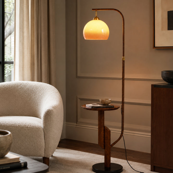 Emvoro Floor Lamp with Table 11