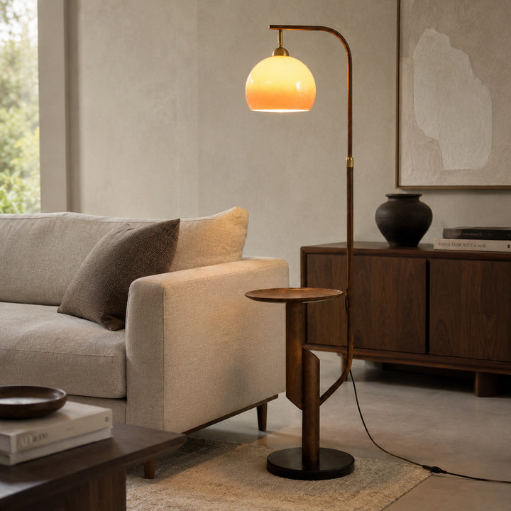 Emvoro Floor Lamp with Table 12