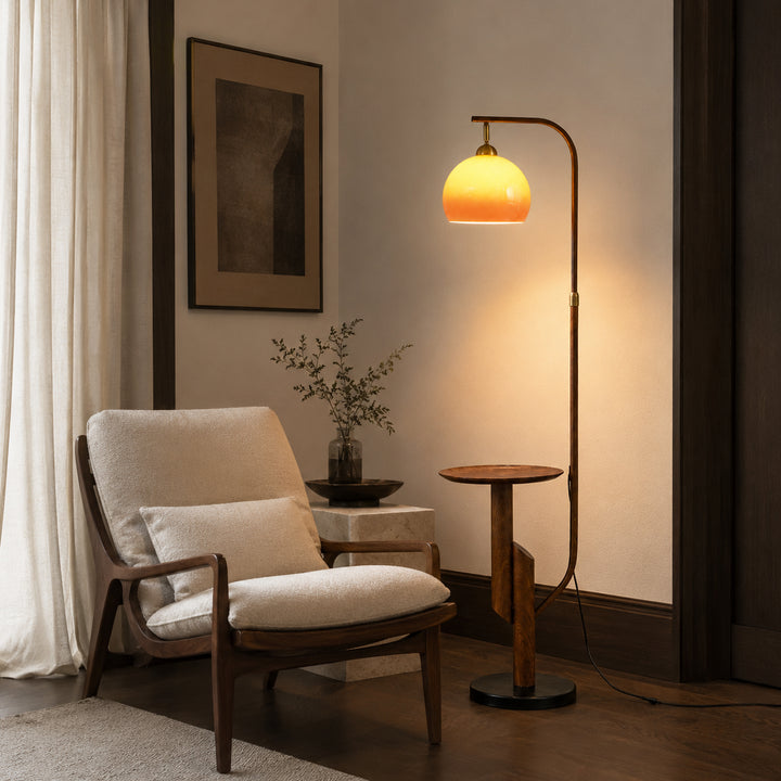 Emvoro Floor Lamp with Table 13