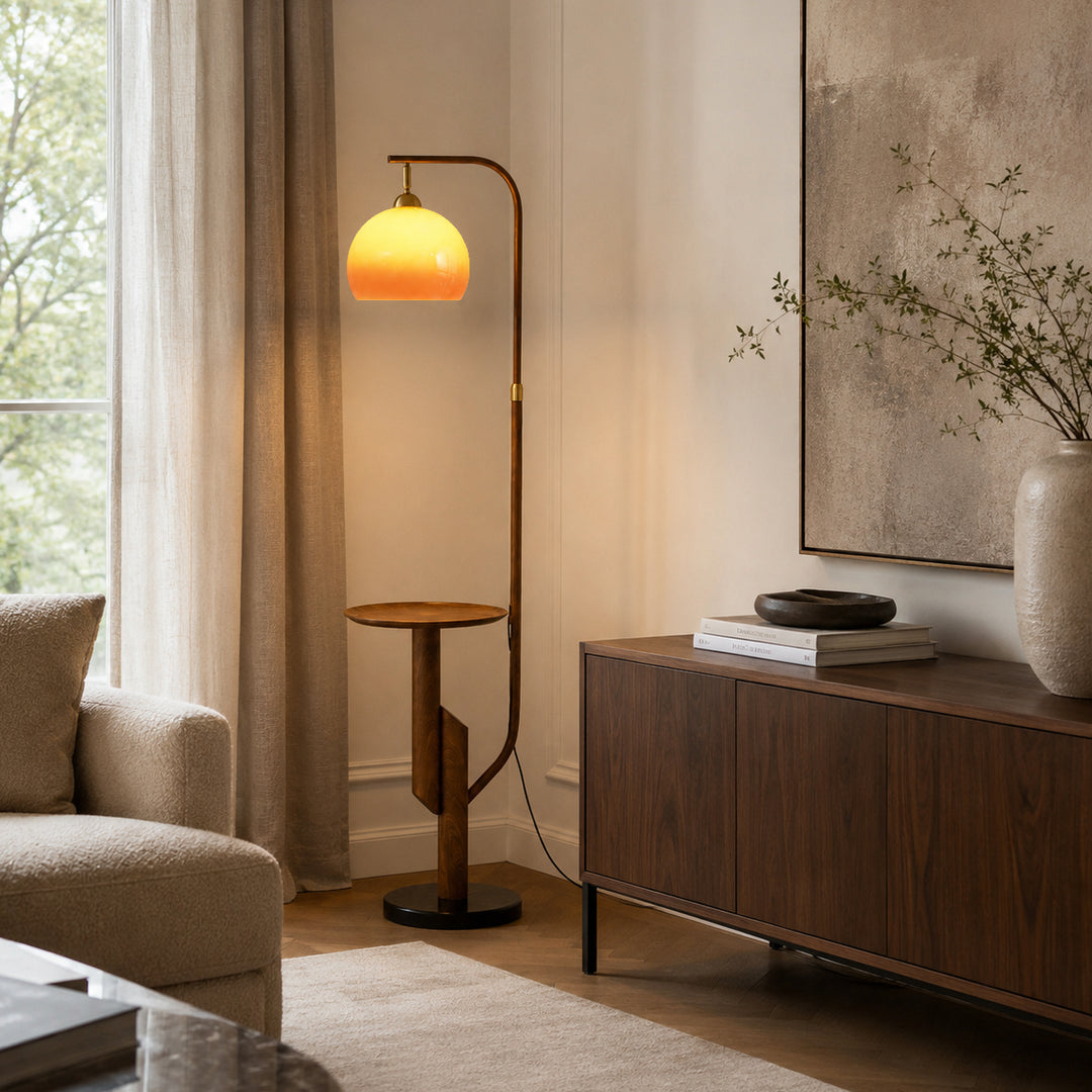 Emvoro Floor Lamp with Table 14