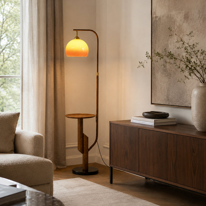 Emvoro Floor Lamp with Table 14
