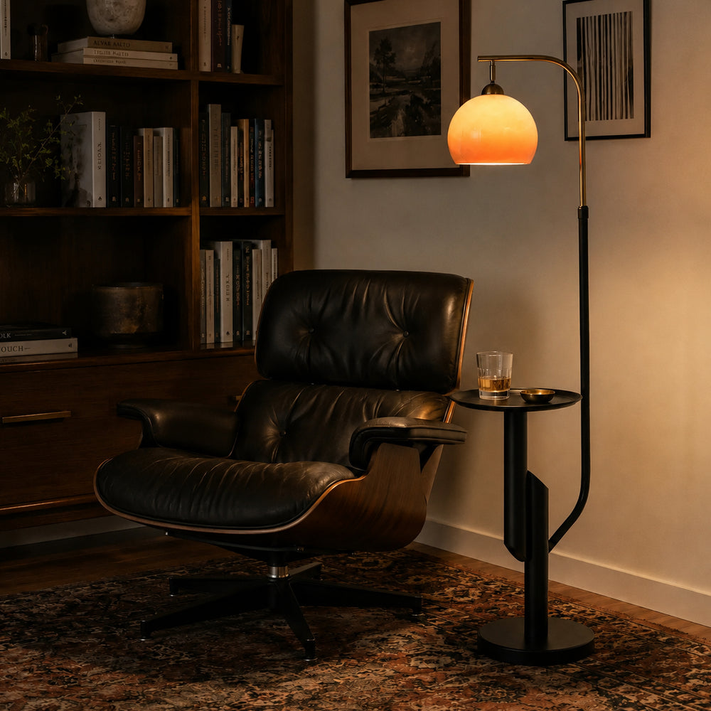 Emvoro Floor Lamp with Table 7