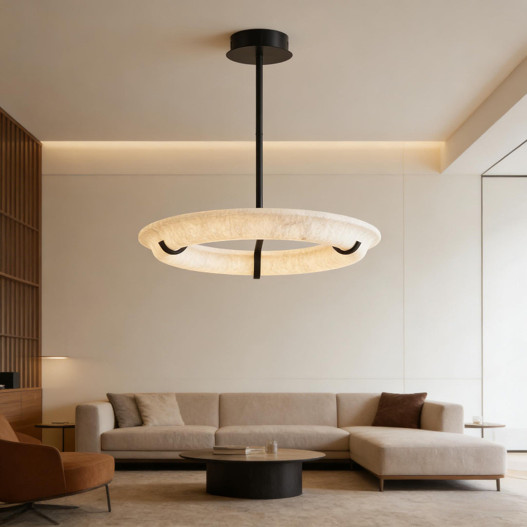 Eric Schmitt  Alabaster Pendant Light 8