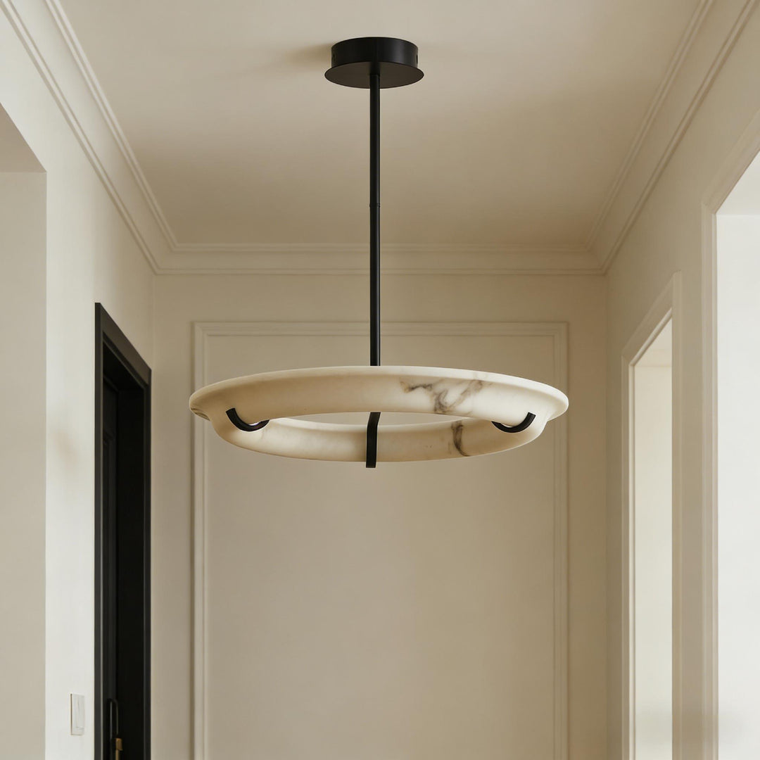 Eric Schmitt  Alabaster Pendant Light 9