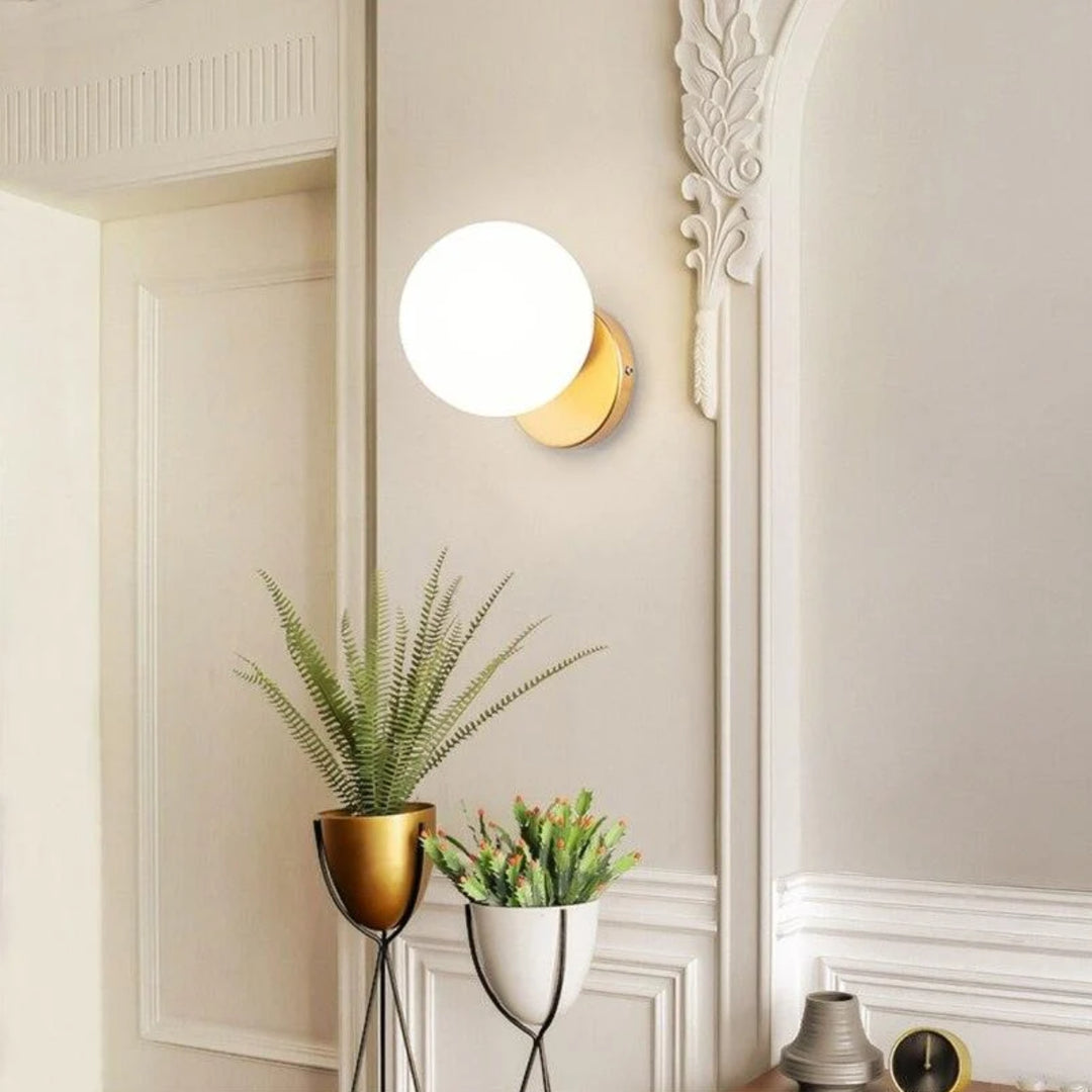 Erovane Globe Wall Lamp 1