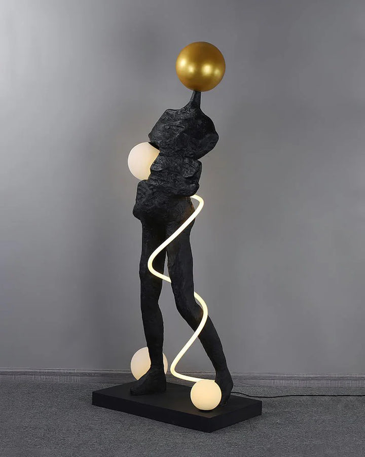 Everett Spiral Floor Lamp 11
