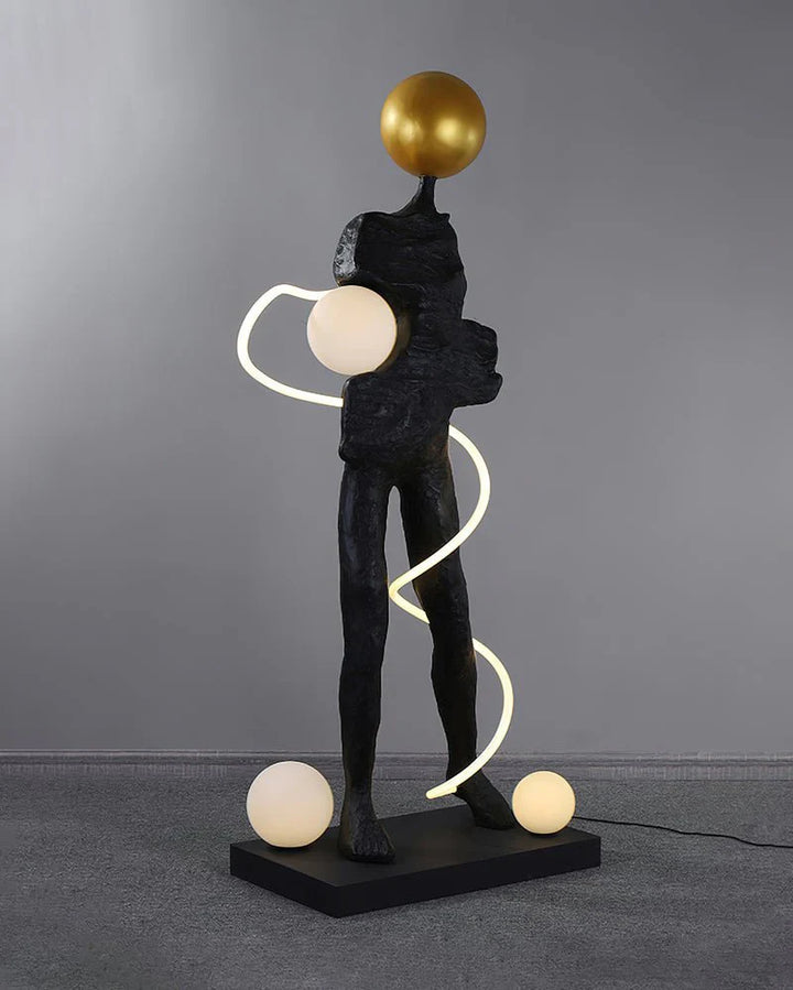 Everett Spiral Floor Lamp 12