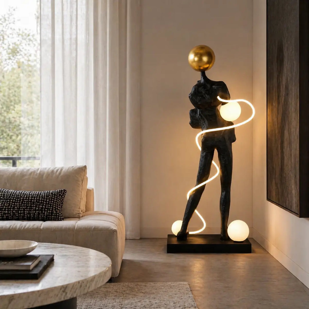 Everett Spiral Floor Lamp 4