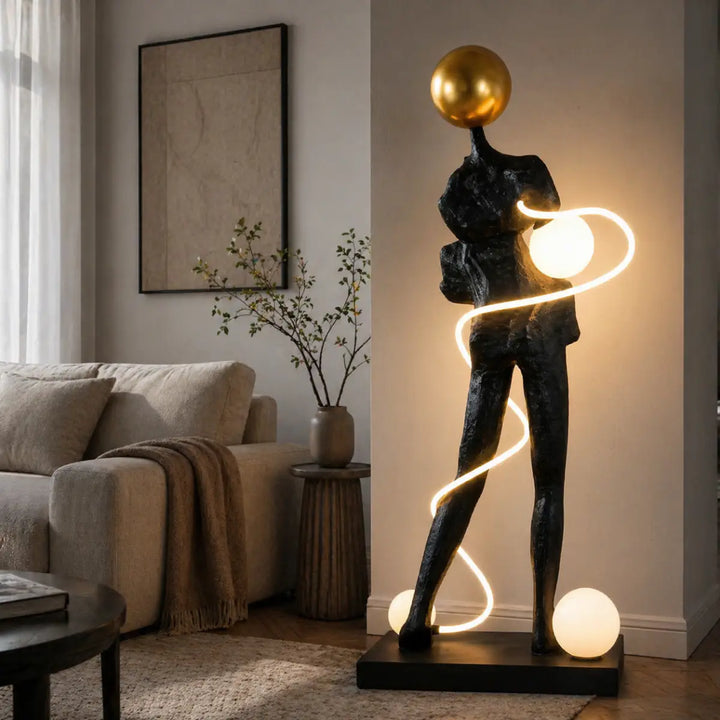 Everett Spiral Floor Lamp 5