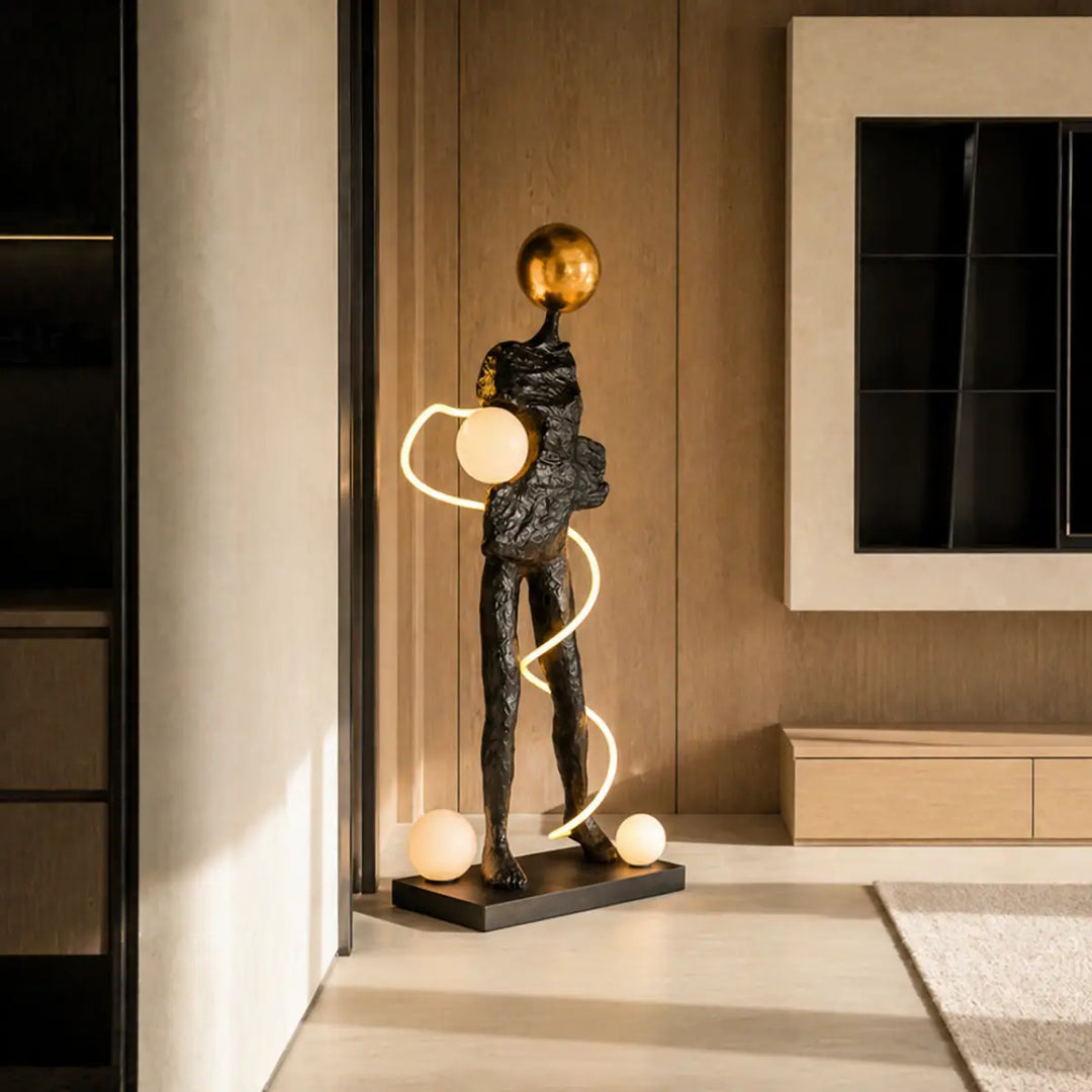 Everett Spiral Floor Lamp 6