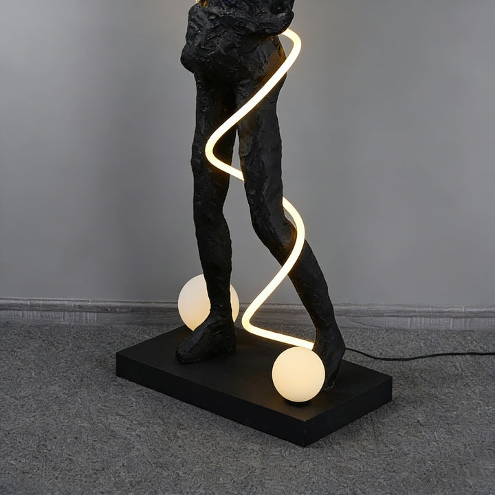 Everett Spiral Floor Lamp 8