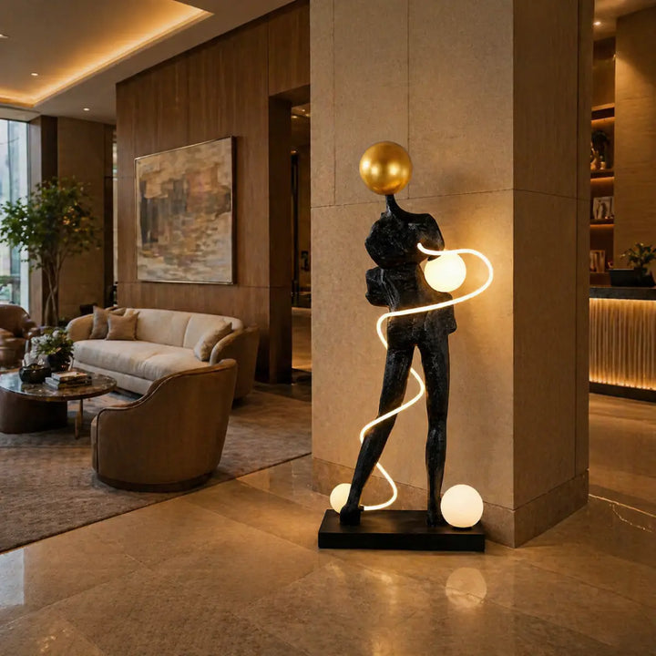 Everett Spiral Floor Lamp 9