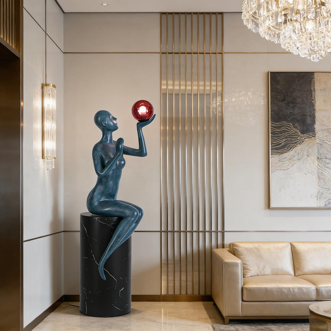 Evoke Sculpture Floor Lamp 13