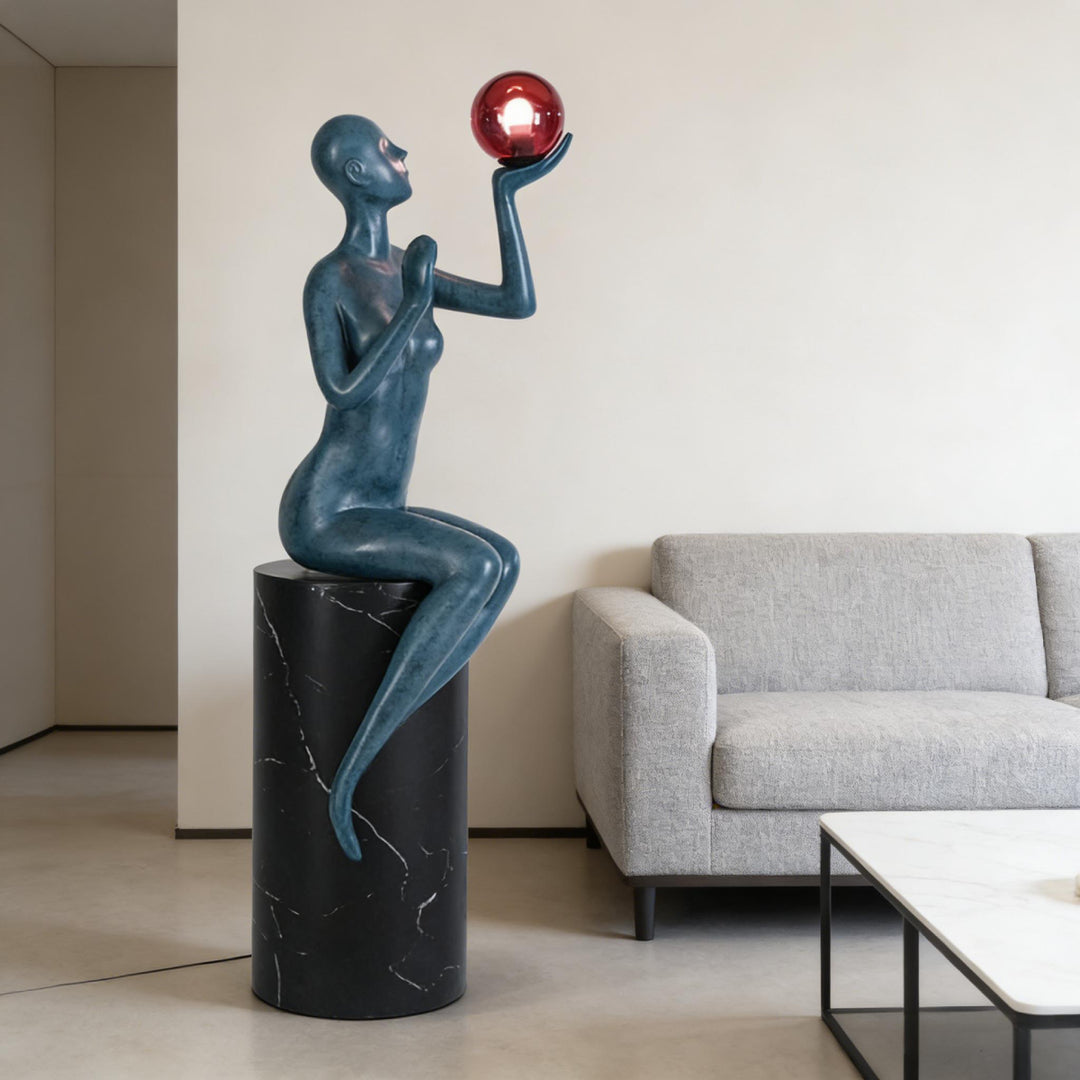 Evoke Sculpture Floor Lamp 14