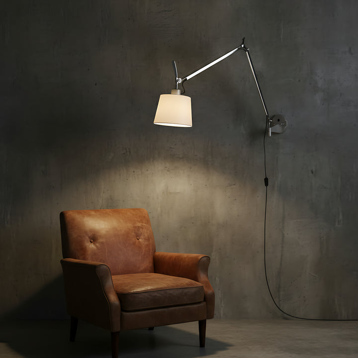 Fabric Swing Amm Wall Lamp