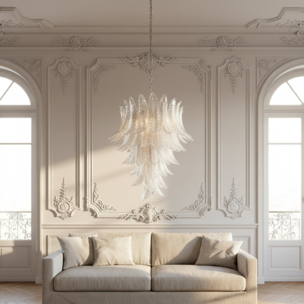 Felci Murano Glass Chandelier 2