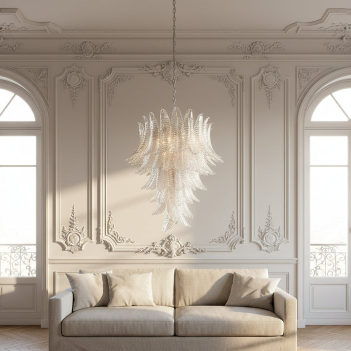 Felci Murano Glass Chandelier 2
